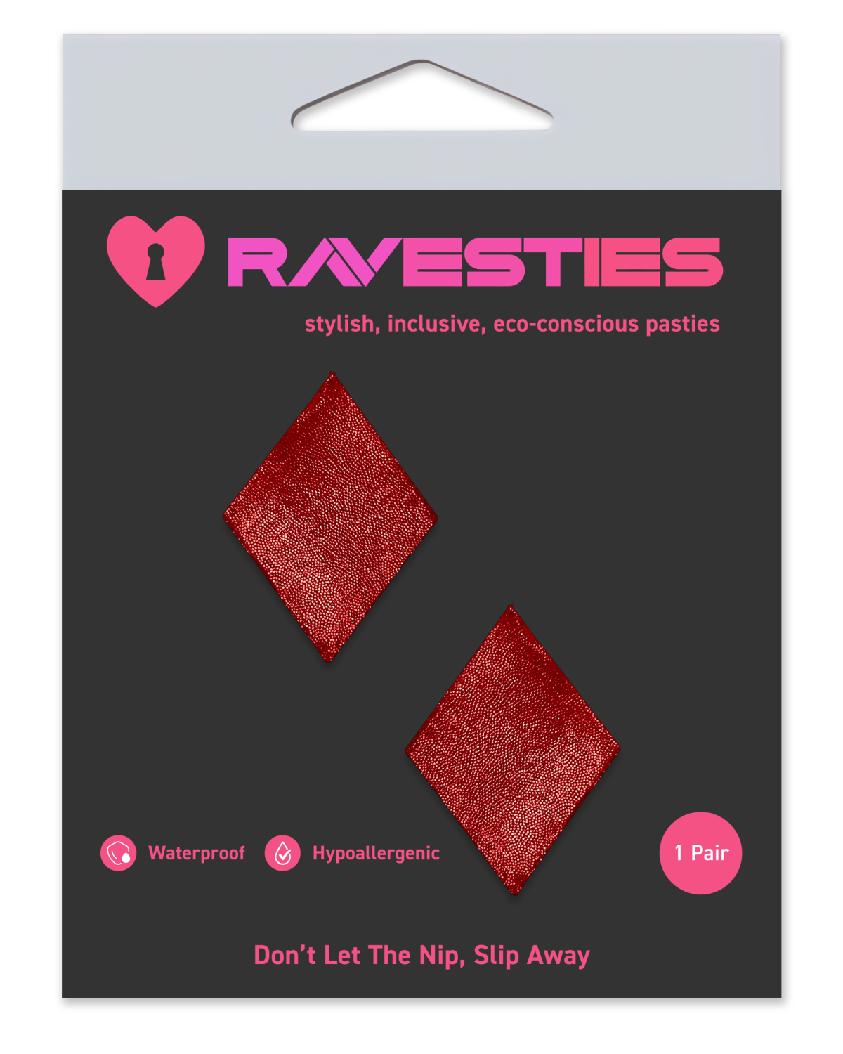 Diamond Playing Card Nipple Pasties