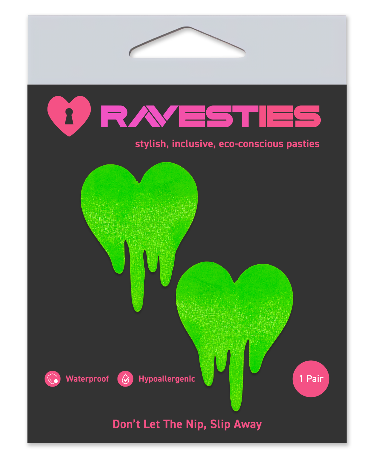 Drip Heart Nipple Pasties