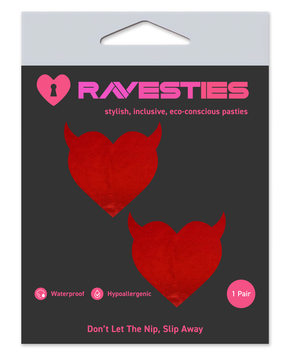 Devil Heart Nipple Pasties