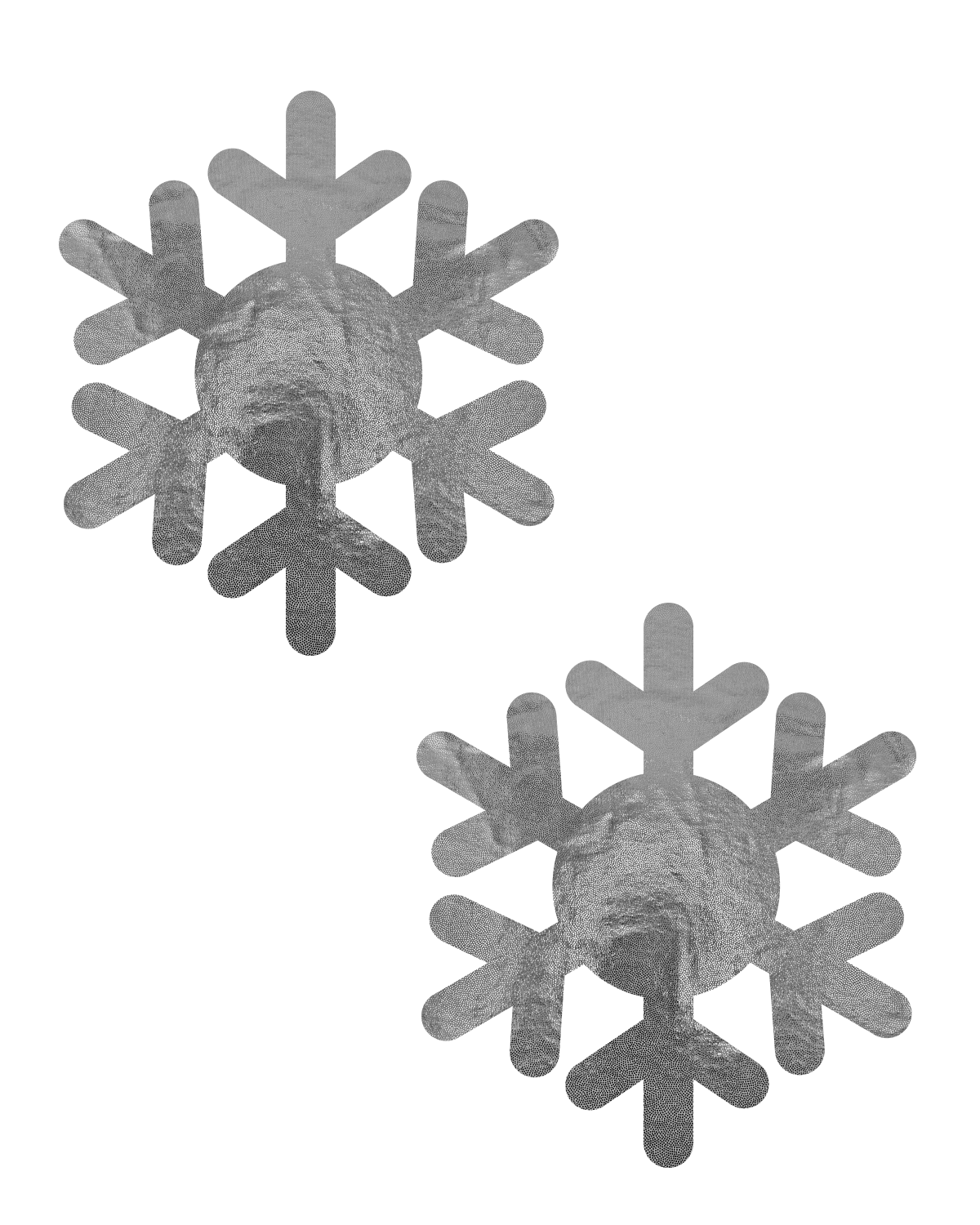 Snowflake Nipple Pasties