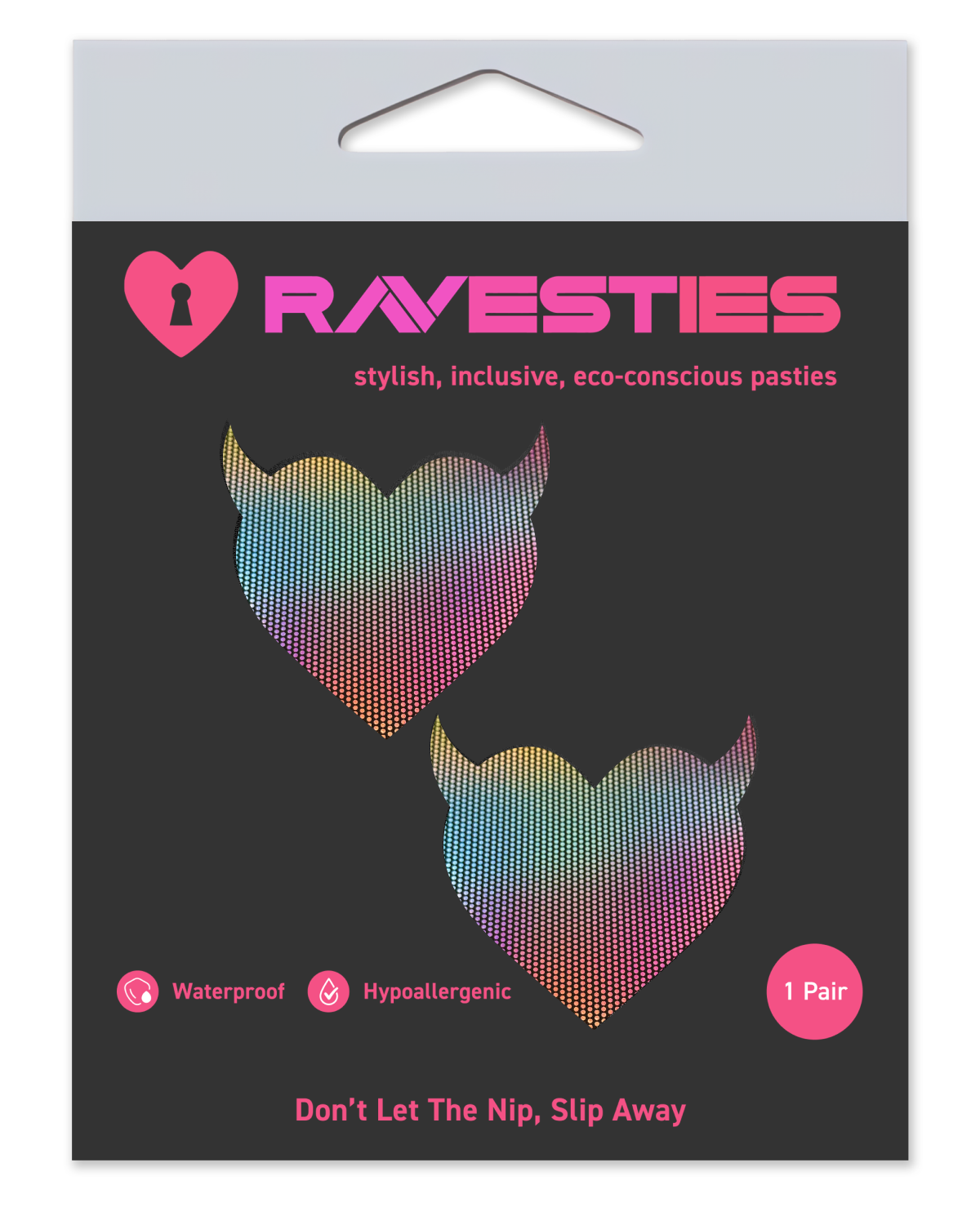 Devil Heart Nipple Pasties