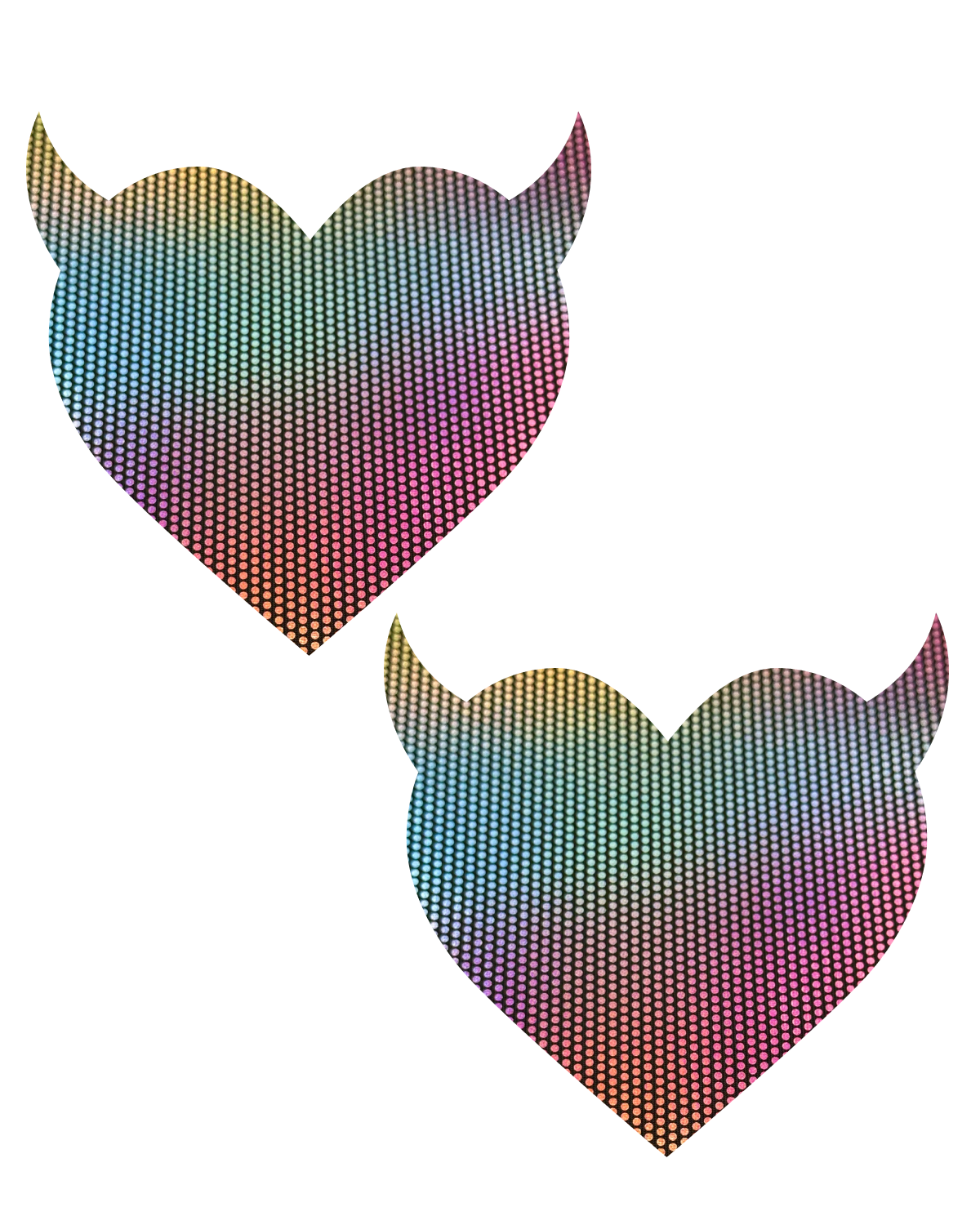 Devil Heart Nipple Pasties